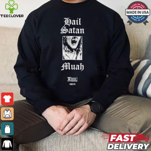 Longlegs Hail Satan Muah T hoodie, sweater, longsleeve, shirt v-neck, t-shirt