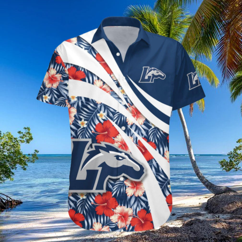 Longwood Lancers NCAA Hibiscus Flower Pattern Aloha Hawaiian Shirt Longwood Lancers NCAA Hibiscus Flower Pattern Aloha Hawaiian Shirt