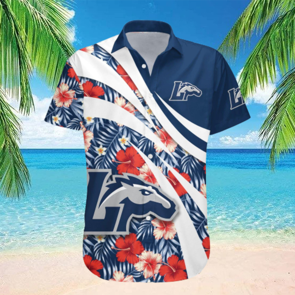 Longwood Lancers NCAA Hibiscus Flower Pattern Aloha Hawaiian Shirt Longwood Lancers NCAA Hibiscus Flower Pattern Aloha Hawaiian Shirt