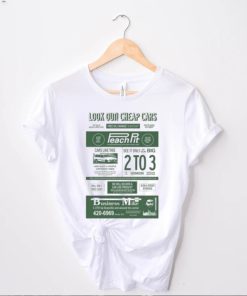 Look Out Cheap Cars Peach Pit Shirt