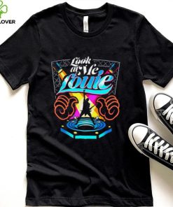 Look at me Louie singer logo shirt