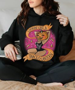 Lookin Like A Snack O Lantern Halloween Girl Shirt
