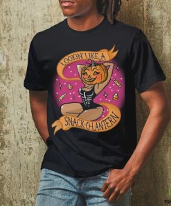 Lookin Like A Snack O Lantern Halloween Girl Shirt