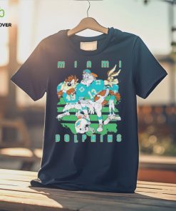 Looney Tunes Miami Dolphins Football Shirt 2 Looney Tunes Miami Dolphins Football Shirt