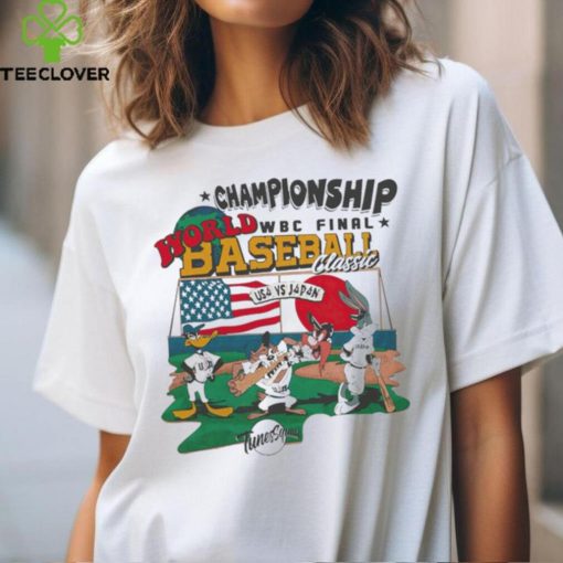 Looney Tunes Squad Championship World WBC Final Baseball classic USA vs Japan hoodie, sweater, longsleeve, shirt v-neck, t-shirt