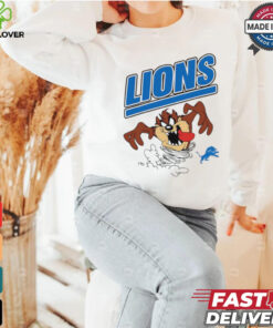 Looney Tunes Taz Detroit Lions shirt