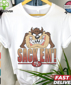 Looney Tunes Taz Sack Em' x San Francisco 49ers Shirt