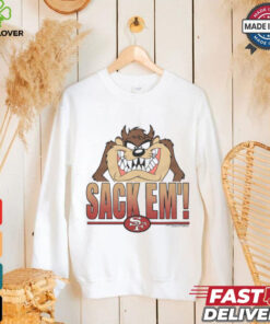 Looney Tunes Taz Sack Em' x San Francisco 49ers Shirt