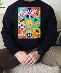 Looney Tunes characters in frames 2024 shirt