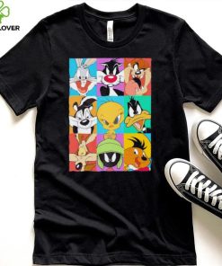 Looney Tunes characters in frames 2024 shirt