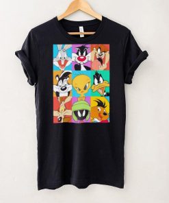 Looney Tunes characters in frames 2024 shirt