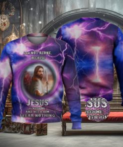 Lord Jesus Is With Me 3D Full Print Ugly Sweater Christmas Gift Sweater