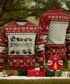 Lord Of Cats Funny Lord Of The Ring Xmas Gift Ugly Christmas Sweater For Men And Women