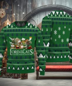 Lord Of Cats Xmas Ugly Christmas Sweater Xmas Christmas Gift Vacation Sweatshirt