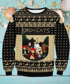 Lord Of The Cats Ugly Sweater