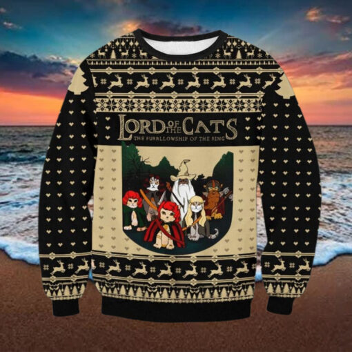 Lord Of The Cats Ugly Sweater
