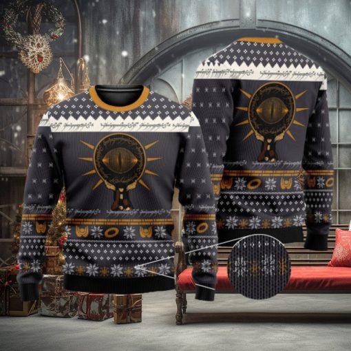 Lord Of The Rings 3D All Over Printed Ugly Christmas Sweater Christmas Gift For Family