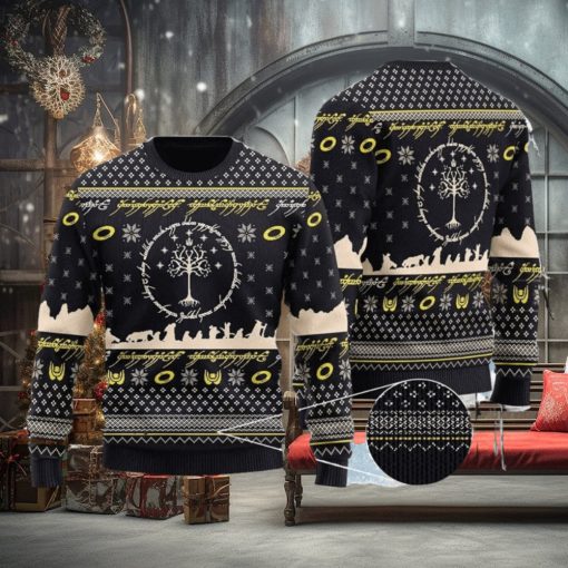 Lord Of The Rings Christmas Lord Of The Rings Ugly Christmas Sweaters