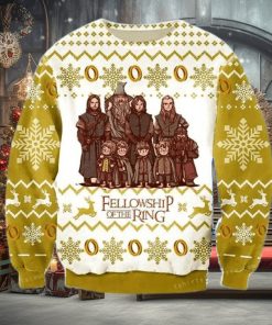 Lord Of The Rings Fellowship Of The Ring Christmas Ugly Sweater Party