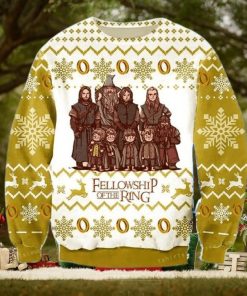 Lord Of The Rings Fellowship Of The Ring Christmas Ugly Sweater Party