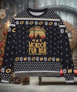 Lord Of The Rings Middle Earth Is Annual Mordor Fun Run Ugly Sweater