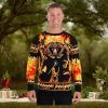 Save The Clock Tower Back To The Future 3D Ugly Christmas Sweater Christmas Gift For Men And Women