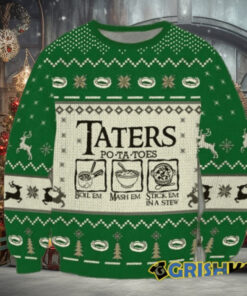 Lord of the Rings Taters Potatoes Sweatshirt is newly launched for Christmas