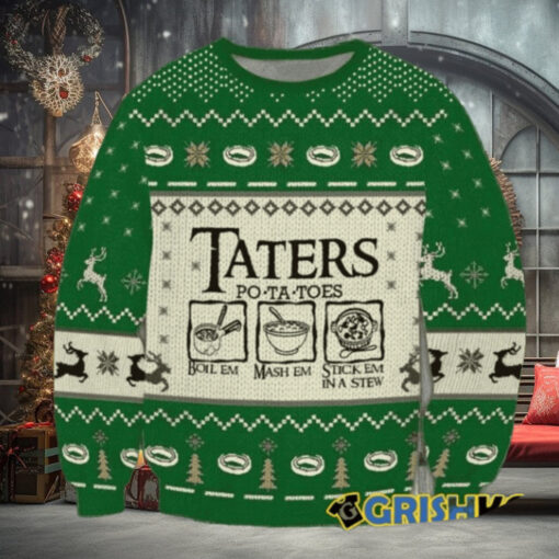 Lord of the Rings Taters Potatoes Sweathoodie, sweater, longsleeve, shirt v-neck, t-shirt is newly launched for Christmas