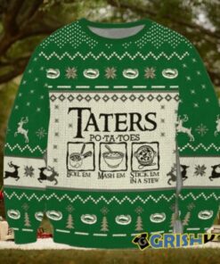 Lord of the Rings Taters Potatoes Sweatshirt is newly launched for Christmas