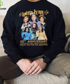 Loretta Lynn 60th Anniversary 1960 2022 Thank You For The Memories Signatures Shirt