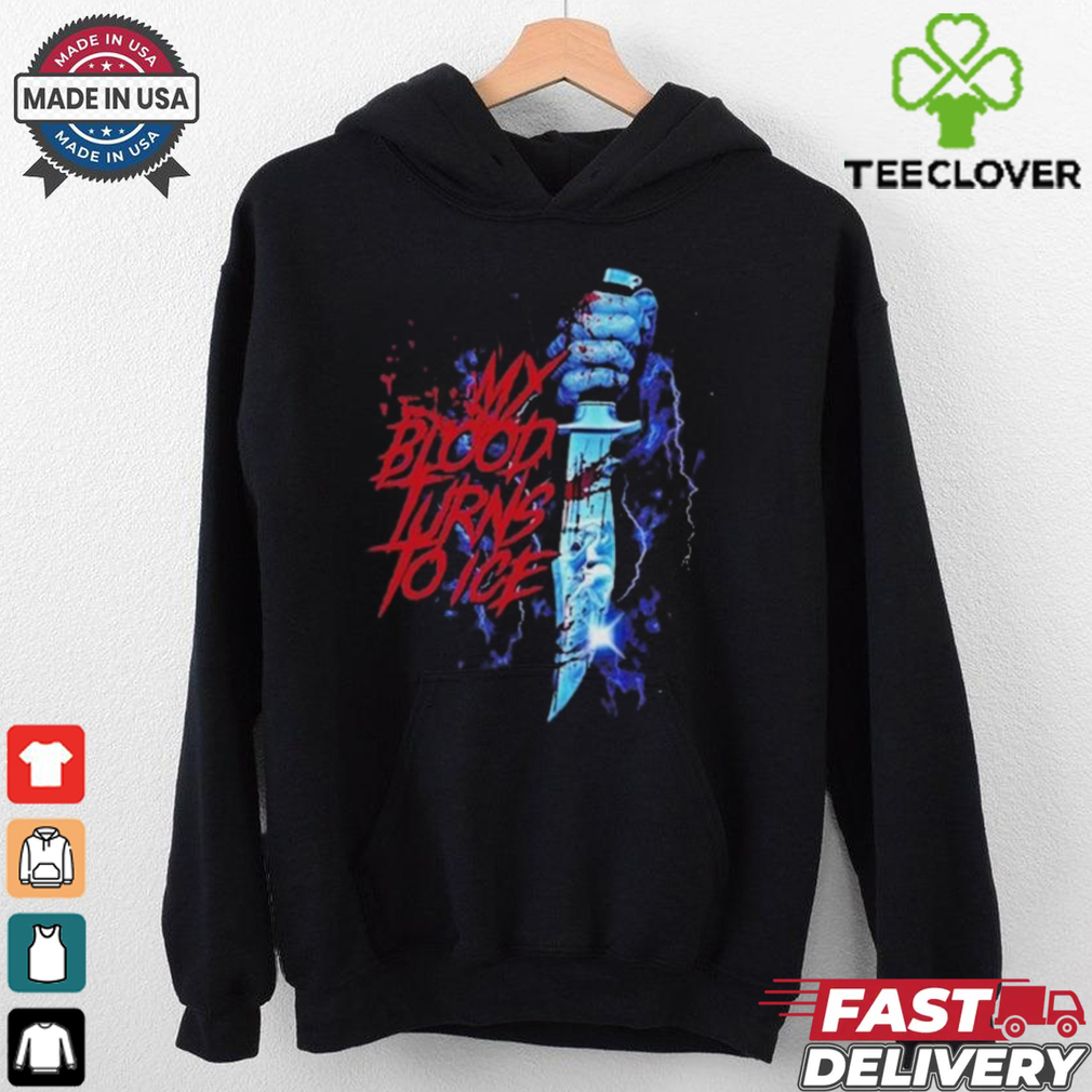 Lorna Shore My Blood Turns To Ice Slasher T Shirt Lorna Shore My Blood Turns To Ice Slasher T Shirt