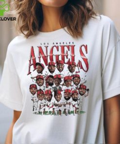 Los Angeles Angels Baseball Caricature Shirts