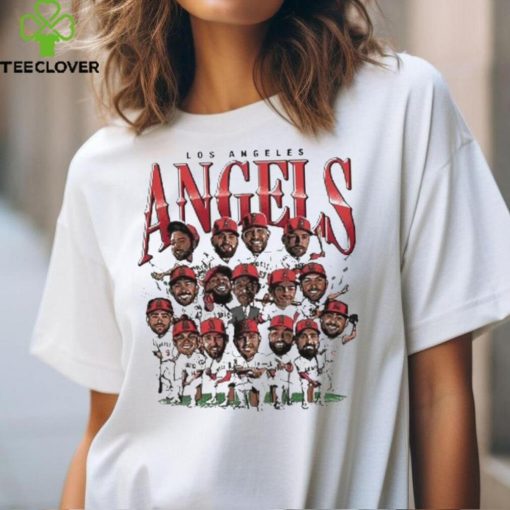 Los Angeles Angels Baseball Caricature Shirts