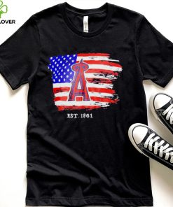 Los Angeles Angels Est 1961 4th Of July Shirt
