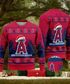 Los Angeles Angels Funny Christmas Ugly Sweater