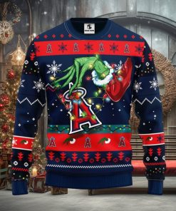 Los Angeles Angels Grinch Christmas Ugly Sweater