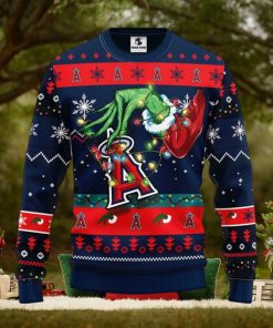 Los Angeles Angels Grinch Christmas Ugly Sweater
