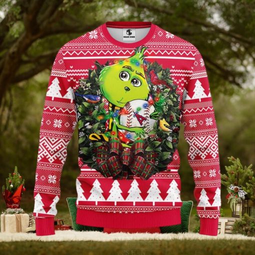 Los Angeles Angels Grinch Hug Christmas Ugly Sweater