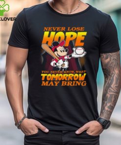 Los Angeles Angels MLB Baseball Mickey Disney Never Lose Hope T Shirt