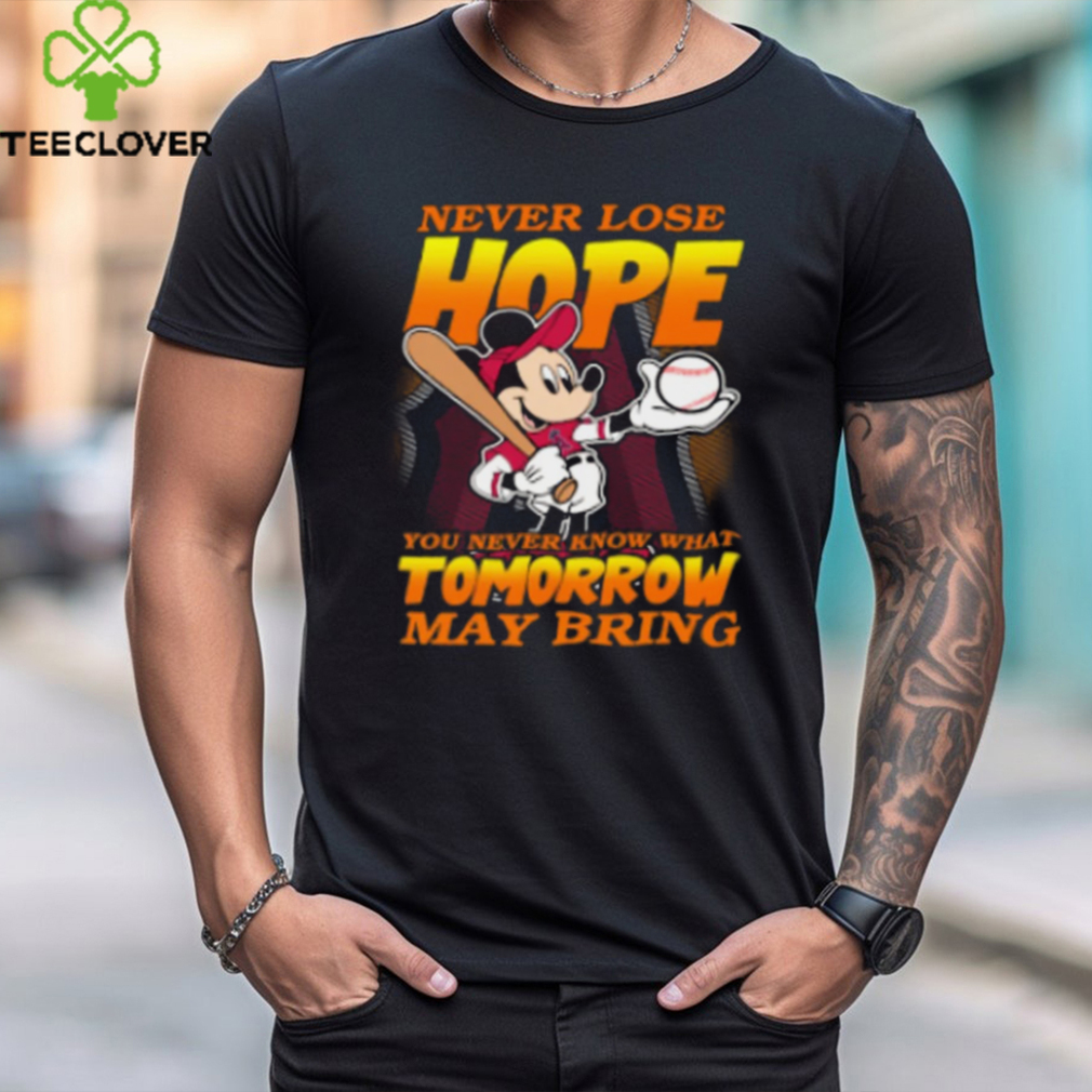 Los Angeles Angels MLB Baseball Mickey Disney Never Lose Hope T Shirt Los Angeles Angels MLB Baseball Mickey Disney Never Lose Hope T Shirt