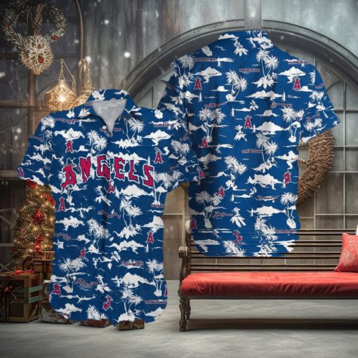 Los Angeles Angels MLB Hawaiian Shirt Beach Lover Coconut Pattern Hawaii Shirt