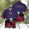 New England Patriots Striped Men’s Hawaiian Shirt