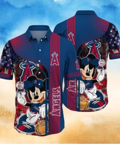 Los Angeles Angels MLB Print 3D Hawaiian Shirt For Men And Women