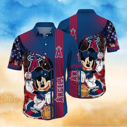 Los Angeles Angels MLB Print 3D Hawaiian Shirt For Men And Women