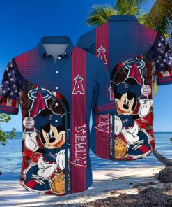 Los Angeles Angels MLB Print 3D Hawaiian Shirt For Men And Women