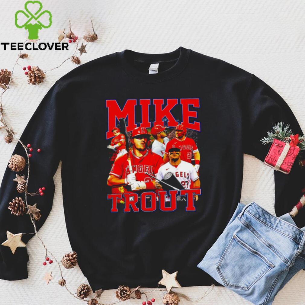 Los Angeles Angels Mike Trout number 27 professional football player honors shirt Los Angeles Angels Mike Trout number 27 professional football player honors shirt