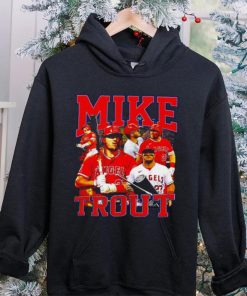 Los Angeles Angels Mike Trout number 27 professional football player honors shirt