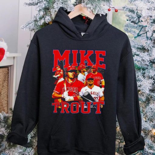 Los Angeles Angels Mike Trout number 27 professional football player honors shirt