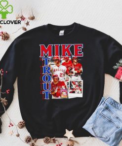 Los Angeles Angels Mike Trout professional football player honors shirt