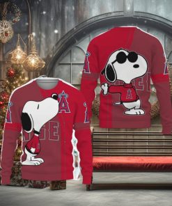 Los Angeles Angels Shop Champion Teamwear Ugly Xmas 3D Sweater